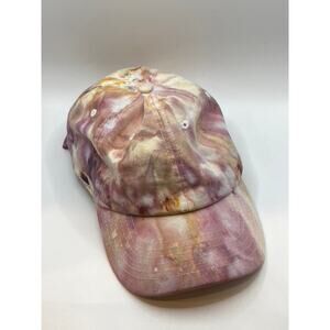 THE HAT DEPOT Women's Pink Tie-Dye Adjustable Baseball Cap SZ OS